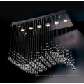 Modern led chandelier crystal ceiling lamp dining room rectangular chandelier lighting 92014